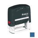 Ștampilă Traxx 9011 cu tușieră albastră (38 x 14 mm)